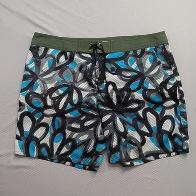Bañador Mr Turk para Hombres 36 Graffiti Floral Forrado Abstracto Board Shorts Foto 1 de 4
