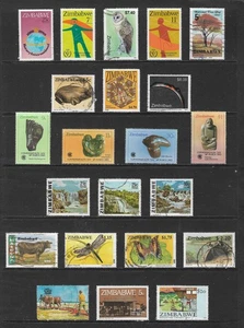 ZIMBABWE stamp selection. (Ref.77) - Picture 1 of 1