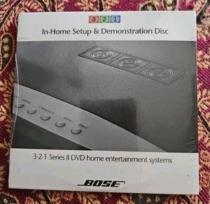 Bose 3-2-1 Series II DVD In - Home Setup & Demonstration Disc - Brand New Sealed - Bild 1 von 3
