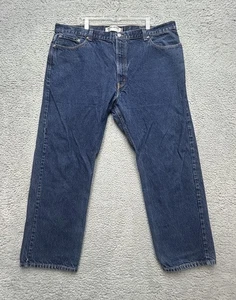 Levi’s 505 Jeans Herren 43x30 Blau Denim Regular Fit Straight Heavy Cotton �� - Bild 1 von 16