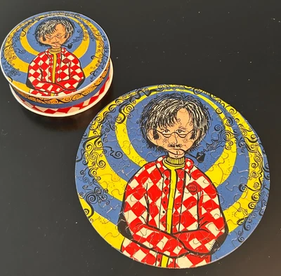 1968 Sandy Miller Thingie Circular Jigsaw Puzzle: Ode to Summer - Image 1 of 4