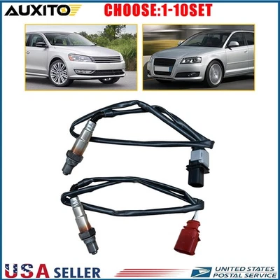 Sensor de oxígeno O2 aguas arriba+aguas abajo para VW Jetta Audi A4 TT 234-4829 234-5019 2-10X Foto 1 de 4