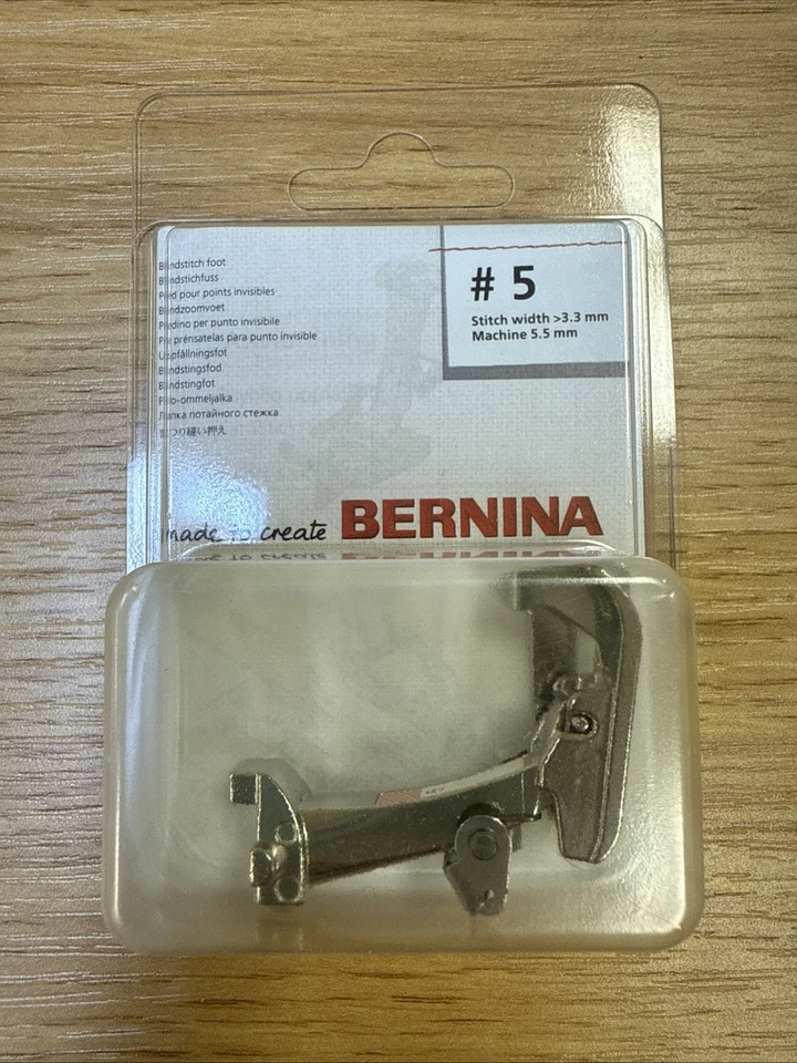 Genuine BERNINA Presser Foot #5 Blindstitch Blind Hem - New Style - presser feet - Image 1 of 1
