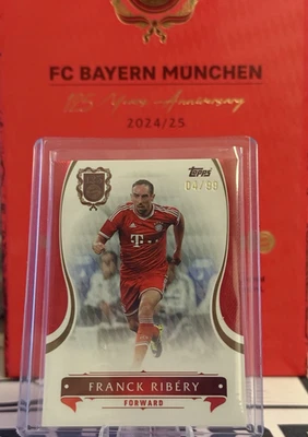 2025 Topps FC Bayern 125 Jahre Anniversary - Franck Ribery /99 - Bild 1 von 2