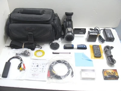 Sony DVCAM HVR-A1J HD HDV Mini DV Hybrid Camcorder Nightshot + Video T/S Kit - Image 1 of 4