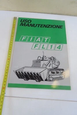 trattrice Fiat caricatore FL 14 manuale uso manutenzione trattore 1970 - Immagine 1 di 4