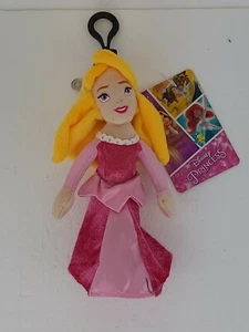 Disney Princess Aurora Clip On Coin Purse 6" Plush NWT - Picture 1 of 3