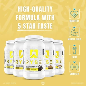 RYSE SUPPLEMENTS LOADED PROTEIN Premium Whey Protein with MCTs 27 Servings - Picture 1 of 16