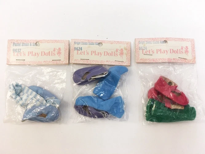 Madame Alexander 14" Let's Play Dolls Shoes & Socks New In Package - Image 1 of 1