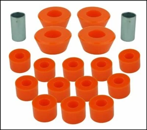 Land Rover Rangerover 86+ Shock Absorber Bushes in Poly Polyurethane Flo-Flex - Imagen 1 de 3