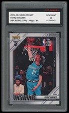 FRANZ WAGNER 2021-22 PANINI INSTANT RISING STARS 1ST GRADED 10 ROOKIE CARD #4