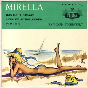 RAYMOND ETCHEVERY "MIRELLA" EP 60'S PRISMA 1002 Okley cover! - Picture 1 of 4
