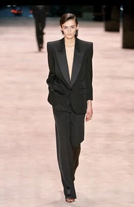 SAINT LAURENT RUNWAY TUXEDO JACKET. Currently In Boutiques. RRP £2360. - Picture 1 of 13