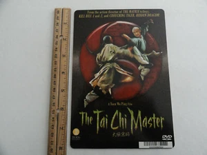 THE TAI CHI MASTER - BLOCKBUSTER VIDEO BACKER CARD 5"X8"  - Bild 1 von 3