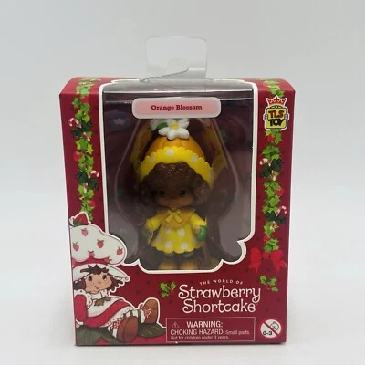 Figura Strawberry Shortcake Orange Blossom Esquí 2.5" CheeBee Holiday Series Foto 1 de 2