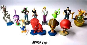 Lot 12 Figurines de Dessins Animés / Films - Vintage - Ancien - Collector - Rare - Photo 1 sur 2