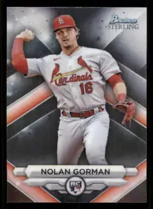 2023 Bowman Sterling Rookies #BSR19 Nolan Gorman - Picture 1 of 2