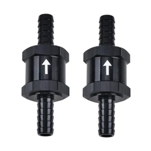 4/6/8/10/12/14mm Inline Check Valves Fuel Oil Liquid Oil Air One-Way Check 2Pcs - Picture 1 of 10