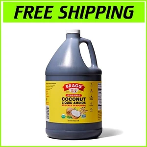 Kosher Certified Coconut Aminos - 128oz Vegan, Soy-Free Seasoning for Every Dish - Picture 1 of 10