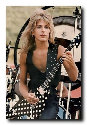 Randy Rhoads Poster 24x36 Inch Live Concert Photo Rare Wall Art Print - RR56
