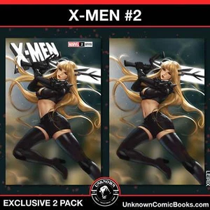 [2 Pack] X-Men #2 Unknown Comics Leirix Exclusive Var (08/14/2024) - Picture 1 of 4