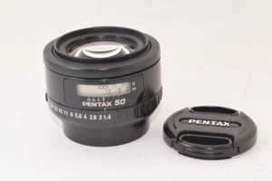 PENTAX SMC PENTAX-FA 50MM F1.4 LENS LARGE-APERTURE CAMERA BLACK JAPAN AS IS - Picture 1 of 10