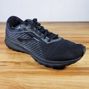 Brooks Ghost 12 Running Shoes Black Mens Size 14 D Good Condition - Picture 1 of 13