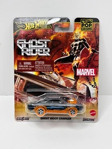 Hot Wheels Ghost Rider Charger Blue JBL81 HXD63 - 2025 POP Culture: Ghost Rider - Picture 1 of 2