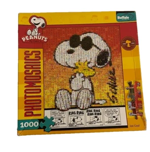 Buffalo Photomosaics Peanuts Joe Cool Snoopy Jigsaw Puzzle 1000 PCs. - Picture 1 of 8