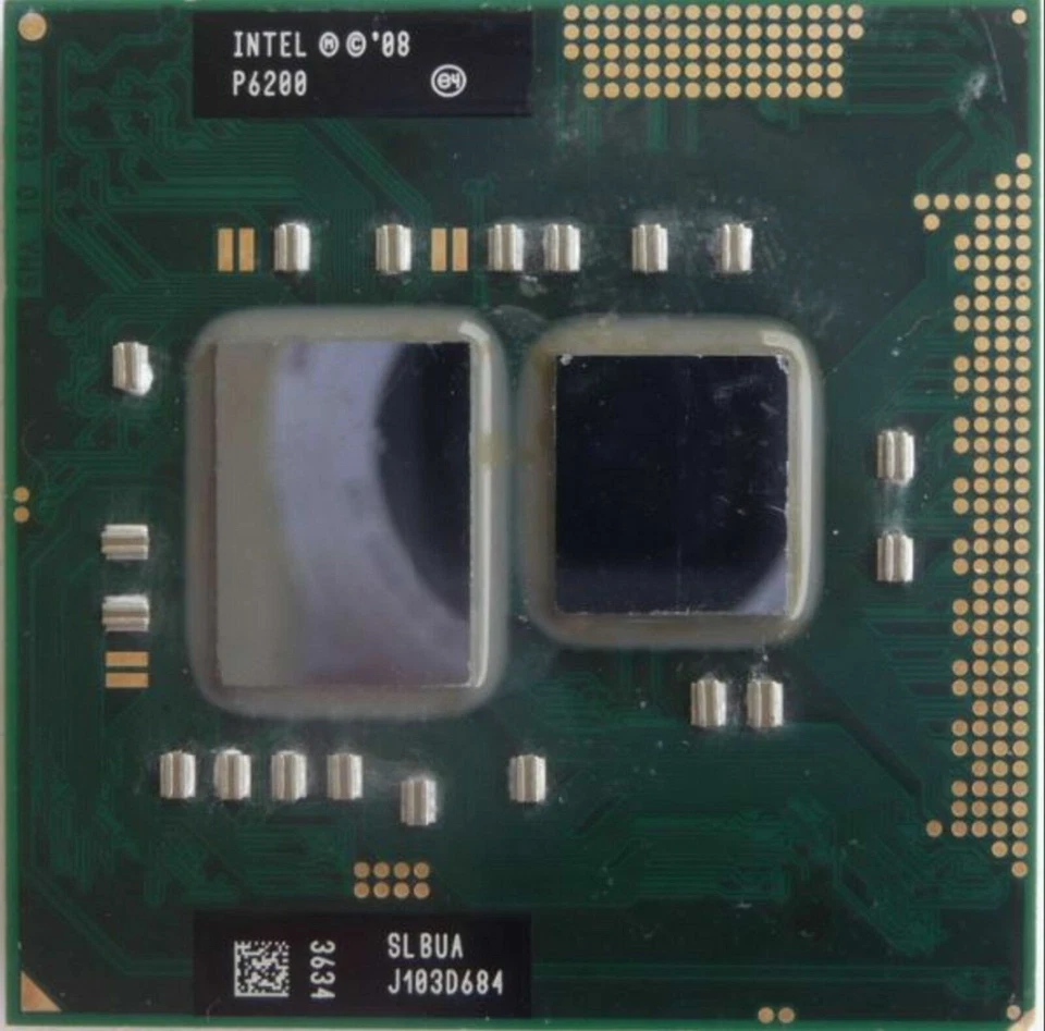 CPU INTEL PENTIUM P6200 2.133 GHZ SLBUA SOCKET G1 x Laptop - Immagine 1 di 1