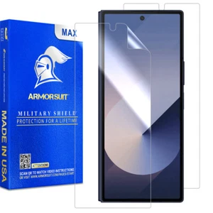 ArmorSuit 2 Pack Screen Protector for Samsung Galaxy Z Fold 6 (2024)- Front Only - Picture 1 of 9