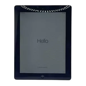 Apple iPad 2 A1396 9.7" Black WiFi + 3G 32 GB Bundled with Cable Unlocked - Picture 1 of 7