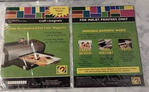 Tree House Studio Printable Flexible Magnetic Sheets 8.5x11” 3 Sheets Each Lot/2 - Picture 1 of 9