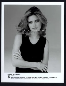 7 x 9 press photo 1995 ABC tv "THE CITY" actress AMELIA WATHERLY - Picture 1 of 4