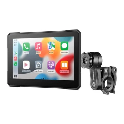 MF8828 Carplay navigatore per Moto Interphone SYNC70 Display 7 GPS Android Apple - Immagine 1 di 4