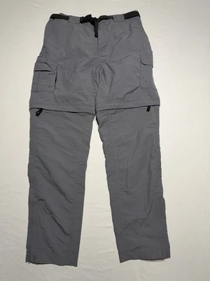 Magellan Outdoors Fish Gear Zip-Off Convertible Cargo Pants Gray Men’s L Water-R - Image 1 of 4
