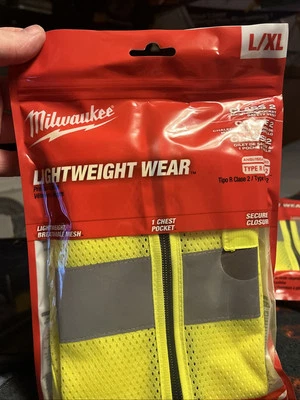 Milwaukee lightweight Wear Vest Safety Vest 🦺 - Image 1 of 4