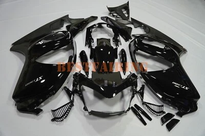 Glossy Black Fairing Kit Fits for Honda ST1300 2002-2013 ABS Injection Body Work - Image 1 of 4