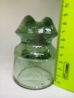 Rare Insulator  Emerald  green glass USSR LAIZ 1992 no crack