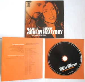 JOHNNY HALLYDAY & ISABELLE BOULAY - CD PROMO POCHETTE OUVRANTE "TOUT AU BOUT.." - Bild 1 von 5