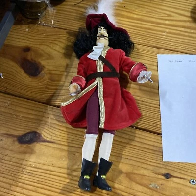 disney captain hook doll 13” - Image 1 of 4