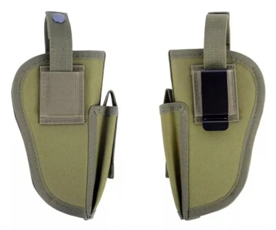 Tactical Adjustable Pistol Gun Drop Leg Thigh Holster with Mag Pouch Right Hand - Image 1 of 4