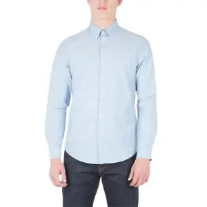 Ben Sherman - Jacquard Beach Mens Button-Up Long Sleeve Shirt - Picture 1 of 1