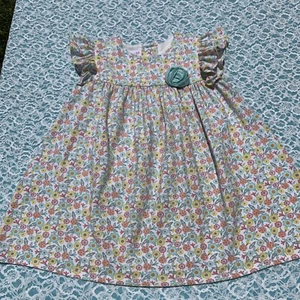 Bonnie Jean Girls Floral Dress Size 4t - Picture 1 of 3