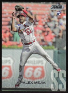 2018 Stadium Club  #7 Alex Mejia  RC