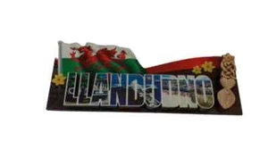 LLandudno Welsh Souvenir Fridge Magnet - Picture 1 of 3