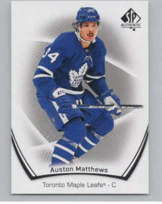 2021-22 SP Authentic #88 Auston Matthews  Toronto Maple Leafs V100674 - Image 1 of 3