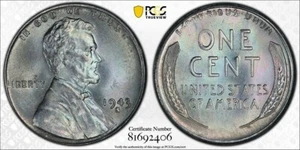 Rainbow Toned 1943-S Lincoln Cent 1c, PCGS MS66. Great Color! - Picture 1 of 1