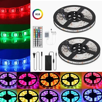 5-30m LED Band Streifen RGB Stripe Licht-Leiste 5050 SMD Lichterkette Partylicht - Bild 1 von 4