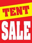 Tent Sale 18"X24" Store Business Retail Promotion Signs